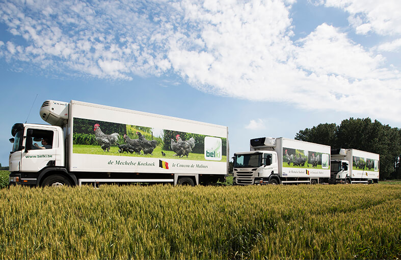 De nieuwe vrachtwagen zal hoofden doen draaien